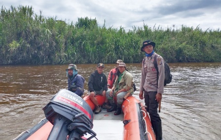 Polres Poso Terlibat Dalam Pencarian Warga Desa Tamadue Yang Hilang Di Hutan