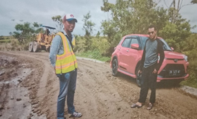 Proyek Jalan Poros Kalimago-Tamadue Berakhir Pemutusan Kontrak Kerja