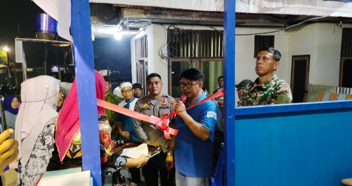 Jaga Kamtibmas, Warga Kelurahan Moengko Bangun Pos Kamling Madago Raya Secara Swadaya