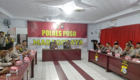 Satgas II Preemtif Ops Madago Raya 2023 Melaksanakan Analisa dan Evaluasi