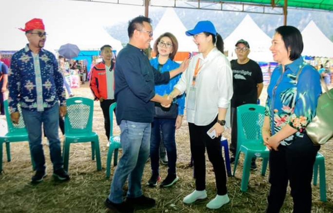 Sambangai Lokasi Youth Camp GPdI, Bupati Delis dan Bupati Verna, Hadir Berikan Nasehat dan Motivasi