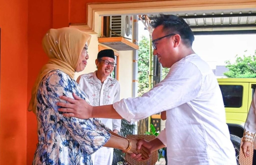 Saat Lebaran, Bupati dan Wabup Berkunjung di Kediaman Ketua DPRD Morowali Utara
