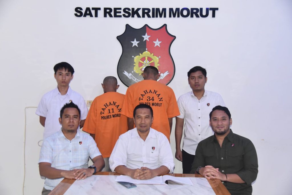 Polres Morowoali Utara Ungkap Kasus Curanmor, 2 Pelaku Diamankan