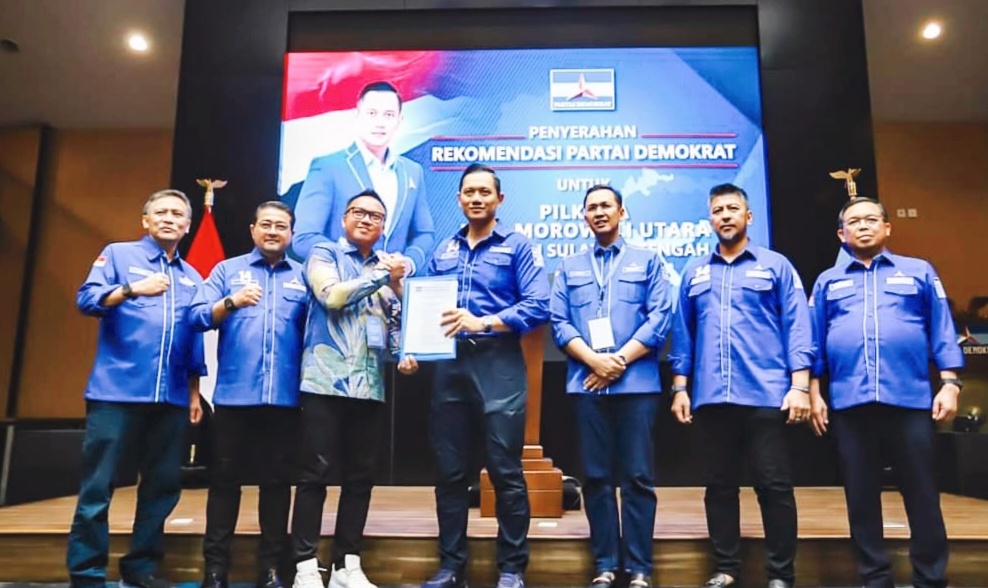 Lagi, Pasangan Delis-Djira Kantongi B1 KWK Partai Demokrat