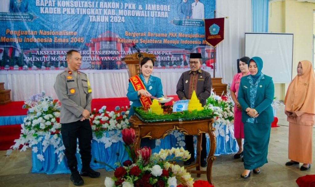 Dihadapan Peserta Jambore PKK, Wabup Ingatkan Jangan ada Pihak Merusak Morut Tebar Kebencian dan isu SARA