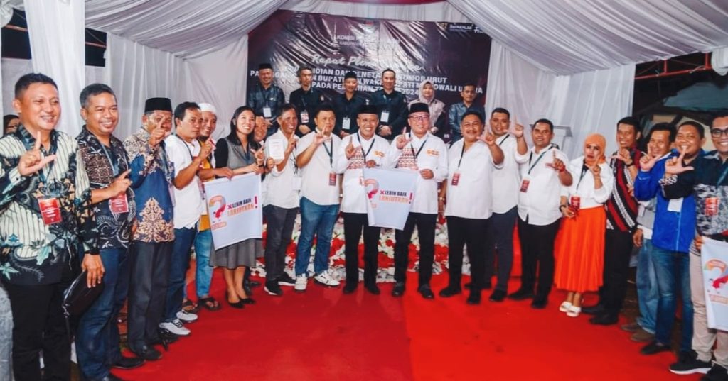 Disambut Ratusan pendukung, Pasangan Jeffisa-Ruben Urut 1, Delis-Djira Urut 2 di Pilkada Morut