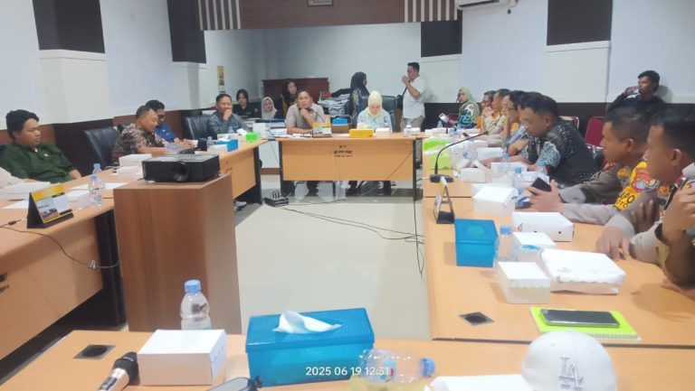 RDP DPRD Morut, Aktifitas Perusahaan Berdampak Longsor Dihentikan Sementara