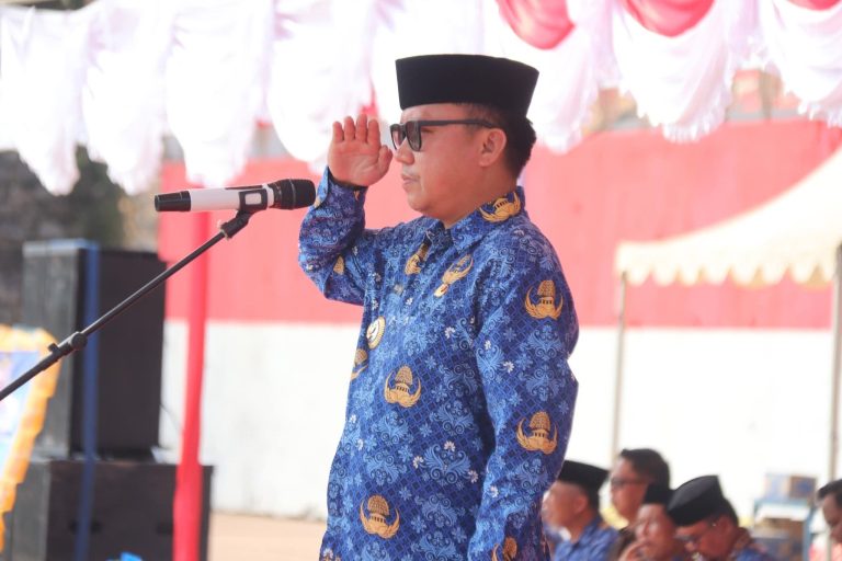 Morowali Utara Tuan Rumah, Bupati Delis Pimpin Peringatan HUT Ke-54 KORPRI Tingkat Provinsi Sulteng