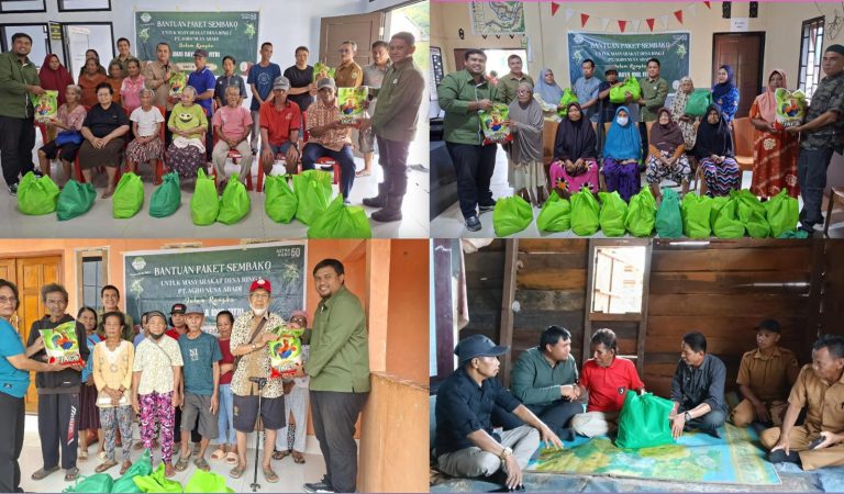 PT ANA Kembali Salurkan Bantuan Sembako untuk Masyarakat Sekitar*