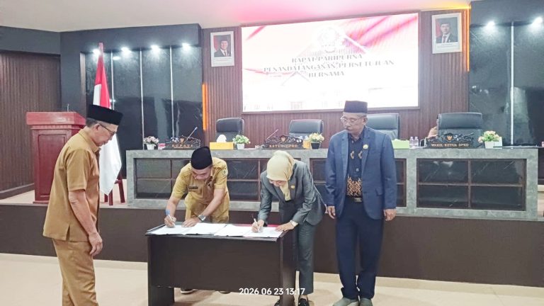 DPRD dan Pemkab Morowali Utara Sepakati Ranperda Pertanggungjawaban APBD 2025