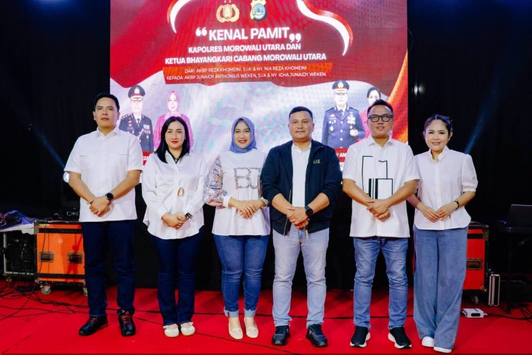 Sertijab Kapolres Morowali Utara: Bupati Delis Harapkan Sinergi Kuat Demi Keamanan dan Pembangunan