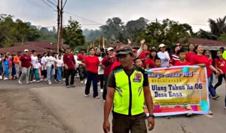 Semarak HUT ke-106 Desa Ensa di Morowali Utara Berlangsung Meriah