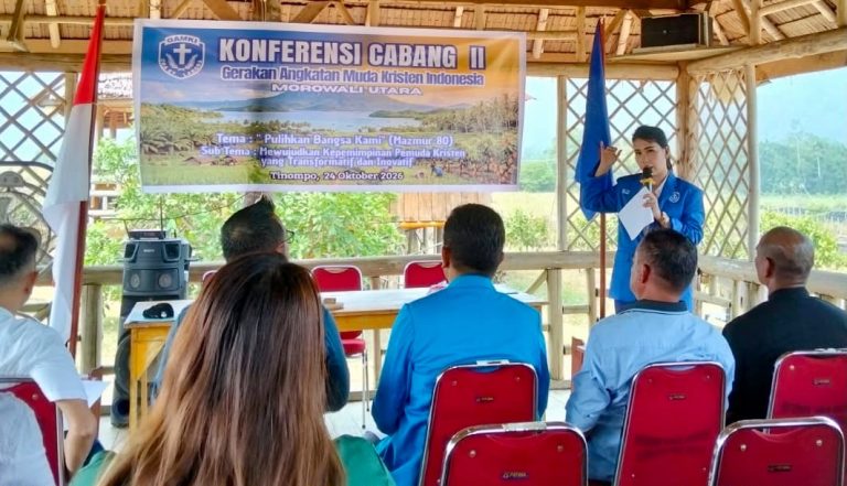Meli Trisnawati Terpilih Jadi Ketua GAMKI Morowali Utara Periode 2026-2029